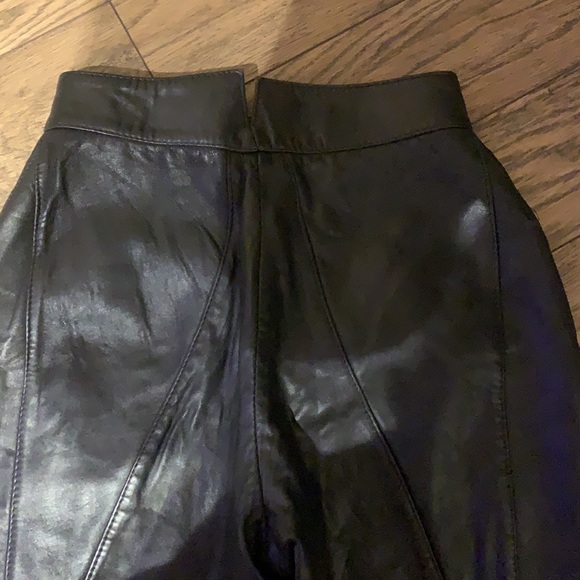Olde Hide House black leather pants - Picture 5 of 5